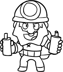 Coloring pages mythical max from the game brawl stars. Brawl Stars Coloring Pages Heroine Bibi Coloring And Drawing