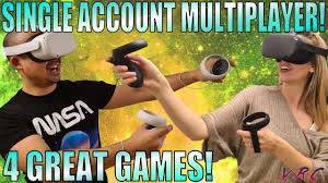 Multiplayer Games With Two Oculus Quests And One Account Youtube
