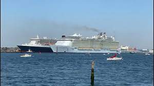 The queen mary 2 ship was built tough enough to whether the roughest seas, in the same time sailing smoothly for the absolute satisfaction of her always qm2 is 3 times the size of the rms titanic, and double the size of the rms queen elizabeth 2 ship. Allure Of The Seas Departing Southampton Today 25 04 20 Youtube