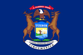 State Flag Michigan Flag Michigan State Flag State Of Michigan