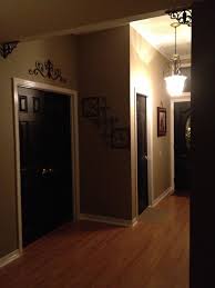Black And White Interior Wall Foyer Black Interior Doors Black Interior Doors Tan Walls Living Room Doors Interior