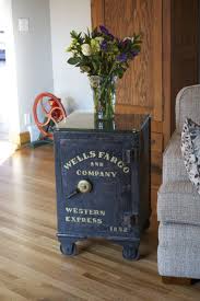 Safe End Table Antique Safe Safe Vault End Tables