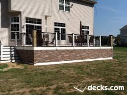 Then round the ends on a bandsaw or disc sander for a further finished look. 7 Creative And Functional Deck Skirting Ideas Decks Docks