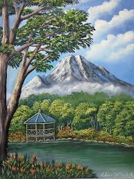 See more ideas about asian landscape, chinese landscape, asian art. Asian Landscape Painting By Felipe Yanez
