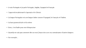Je ne suis pas anglais pour rien! Je Suis Portugais Et Je Parle Portugais Anglais