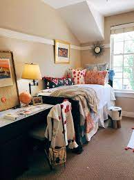 Anthropologie Room Cheetah Boho Dorm Room Sorority Room Bedding Desk College Bedroom Decor Dorm Room Decor Dorm Room Inspiration