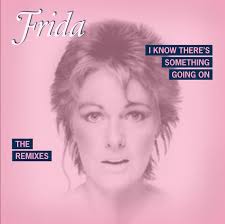 Frida in ABBA's video for “Head Over Heels”