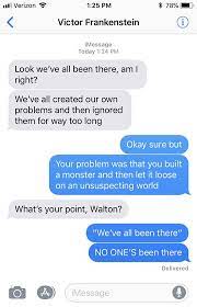 Frankenstein Texts Frankenstein Book Literature Humor Victor Frankenstein