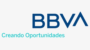 Il banco de bilbao ha approvato il logo con un rettangolo blu come sfondo per la scritta. Bbva Logo Png Transparent Png Kindpng