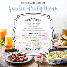 We also have tons of quick dinner party recipes and a slew of dinner party menus. The Ultimate Outdoor Garden Party Menu For Summer Entertaining Eatingwell