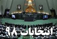 نتیجه تصویری برای نتیجه انتخابات مجلس 98 تبریز