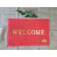 Harga karpet karet x type keset anti slip tempat wudhu kamar mandi per 1cm. Jual Keset Welcome Karet Terbaru Lazada Co Id