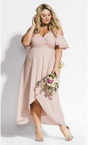 Miss Jessica Maxi Dress Ballet Pink Plus Size Cocktail Dresses Bridesmaid Dresses Plus Size Plus Size Dresses