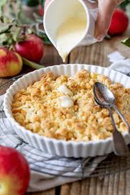 Apfel Crumble Apple Crumble Rezept Sweets Lifestyle