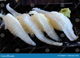 Engawa Sushi with the All Sushi and Sashimi Stock Image - Image of engawa,  crab: 112086027