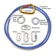 To join cordelettes with the rope, a flat overhand works well. How To Rig A 2 Ring Retrievable Anchor