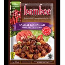 Maybe you would like to learn more about one of these? Bumbu Instan Bamboe Rasa Sambal Goreng Ati Shopee Indonesia