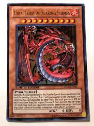 Yugioh Uria, Lord of Searing Flames LC02-EN001 Ultra Rare Limited Edition  NM | eBay
