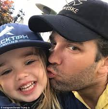 Donald Trump Jr posts image of son after he broke his leg