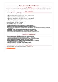 Sample resume for a teacher. 2 Home Economics Teacher Resume Examples