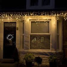 Pin On Led Icicle Lights Warm White