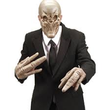 And what links the library to one little girl? By The Sword Inc Doctor Who The Silence Half Mask