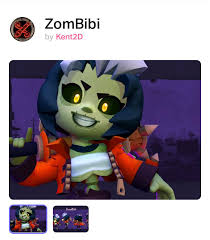 I Really Wanna See This Skin In Game So I Share This Amazing Skin Of Bibi By Kent2d In Supercell Make You Can Vote For It After The Voting Process Is Open Zombibi origin brawl stars animation. i really wanna see this skin in game so