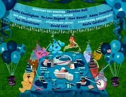 Adventureisthe secondepisode of blue's clues from season 4. Blue S Birthday Credits Blue S Clues Wiki Fandom