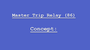 In the case of a horn, the horn button would be used to switch the ground lead(85) and power(86) would. Master Trip Relay 86 Concept In Power System Explained