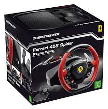 Thrustmaster t150 ferrari xbox one. Thrustmaster Xbox One Ferrari 458 Spider Racing Wheel 4460105 Walmart Com Walmart Com