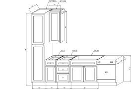 d8 cherry wood kitchen cabinet/american