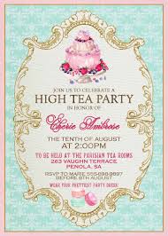 Marie Antoinette Invite High Tea Invitations Tea Party Invitations Royal Tea Parties