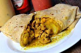Tasty S Caribbean Toronto Restaurant Menu Chicken Roti Caribbean Recipes Trini Food