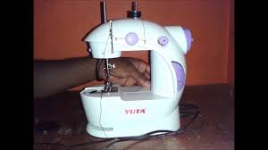 The next task is to pass the thread within the guide. How To Operate The Mini Sewing Machine Youtube