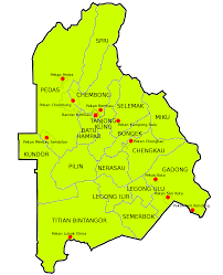 Negara bagian ini berbatasan dengan selangor di utara, pahang di timur, johor di tenggara, melaka di selatan, dan selat melaka di barat. File Map Of Rembau District Negeri Sembilan Svg Wikimedia Commons