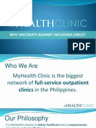 Myhealth clinic now offers special packages for ofws. Flu Slides Influenza Influenza Vaccine