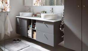 Winston 24 inch bath vanity with bombay white engineered quartz marble top. Bathroom Furniture Fixtures Ikea Ca