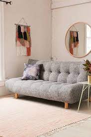 Natural finish over replicated oak grain. 12 Couches For Small Spaces That Are Actually Roomy Huffpost Life