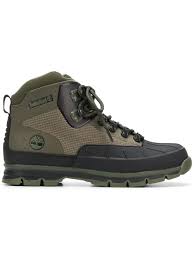 Timberland Lace Up Trecking Boots Green Modesens Timberland Laces Timberland Boots Mens Boots