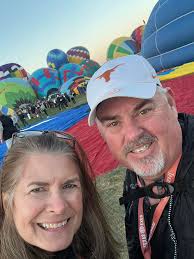 Hot air balloons in White Sands