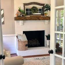 See how to paint a fireplace one uniform solid color. Top 50 Best Painted Fireplace Ideas Interior Designs