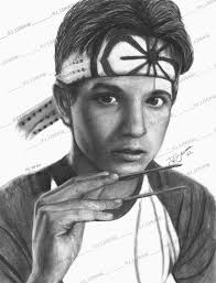 ORIGINAL Portrait of Ralph Macchio Aka Daniel Larusso From the Movie Karate  Kid