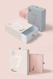 Box Set Product Mockup 75308 In 2020 Box Packaging Design Creative Packaging Design Packaging Design Inspiration