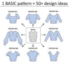 You can tape or use a glue stick to affix the pattern pages to one another. 15 Basic Pdf Sewing Patterns For Women Pdf Patterns For Woman Dress Pattern Pdf Sewing Pattern Sewing Clothes Women Simple Design Clothes Pattern Dress Women