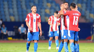 Gomez scores, messi's offside denies paraguay's own goal. 9oocuvuxz0rpcm