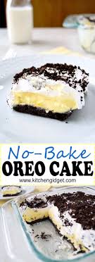Easy oreo pudding layer dessert : Oreo Cake Kitchen Gidget