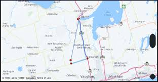 Welcome to the barrie google satellite map! What Is The Driving Distance From Barrie Ontario Canada To Tottenham Canada Google Maps Mileage Driving Directions Flying Distance Fuel Cost Midpoint Route And Journey Times Mi Km