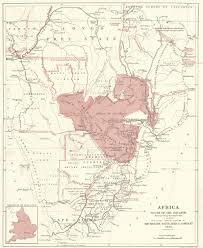 Mapa Cor de Rosa 1887 | THE DELAGOA BAY WORLD