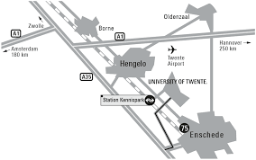 Ook is twente 'the good work life region; Contact Route Campus Map Home En