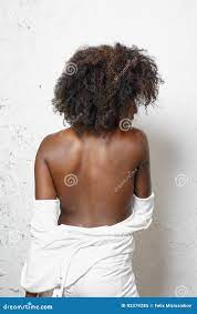Woman naked undressing stock image. Image of african - 93379285